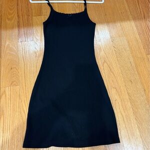 Brandy Melville Black Backless mini Dress